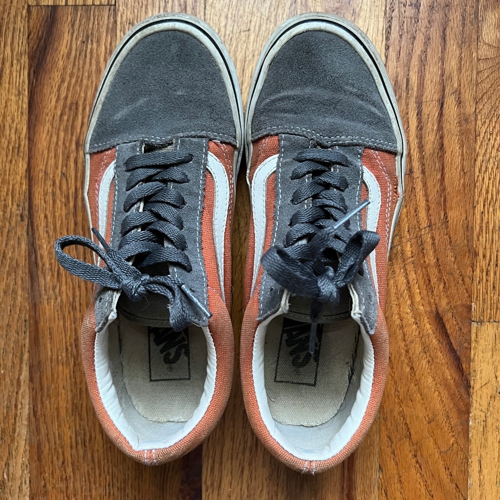 Vans Golden Coast Old Skool Skate Sneaker in Rust/Smoked Pearl Size 7